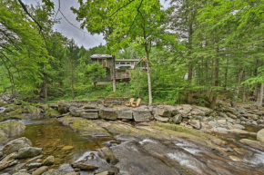 Beautiful Jay Peak Home Near Creek and Waterfalls!